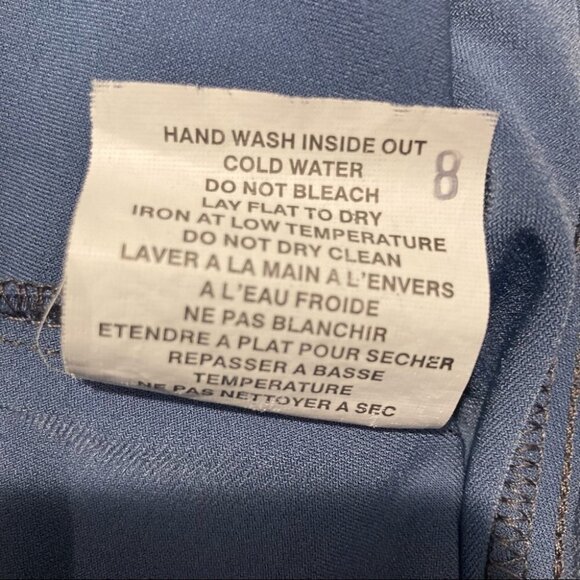 SYMPLI Sz  10 Asymmetrical Skirt With Great Flow & Soft Material Made in Canada - Picture 5 of 6